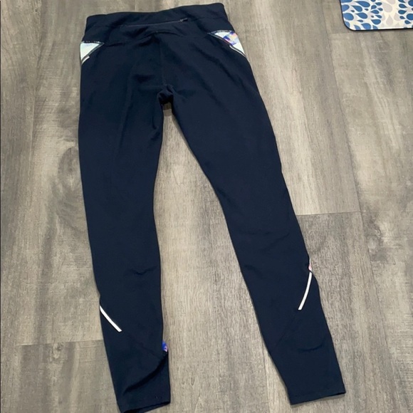 Athleta Navy Luminous Powder Peak Tight Leggings S - Picture 6 of 7